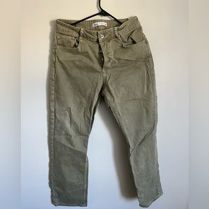 Zara High Rise Ankle Jeans